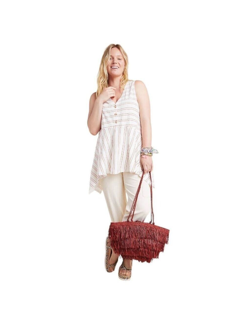 Maeve Alayne Tunic Tank Top Sz XSP